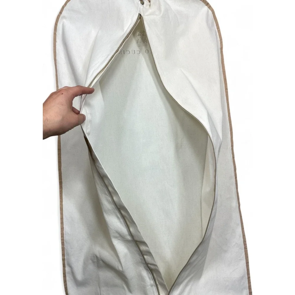 Brunello Cucinelli Garment Bag Ivory 22.5x46